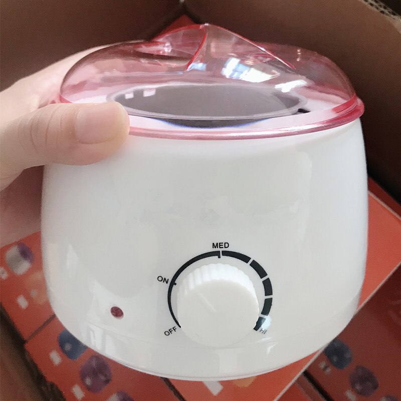 Calentador de cera Mini SPA depiladora de manos pies cera de parafina máquina recargable cuerpo herramienta de depilación