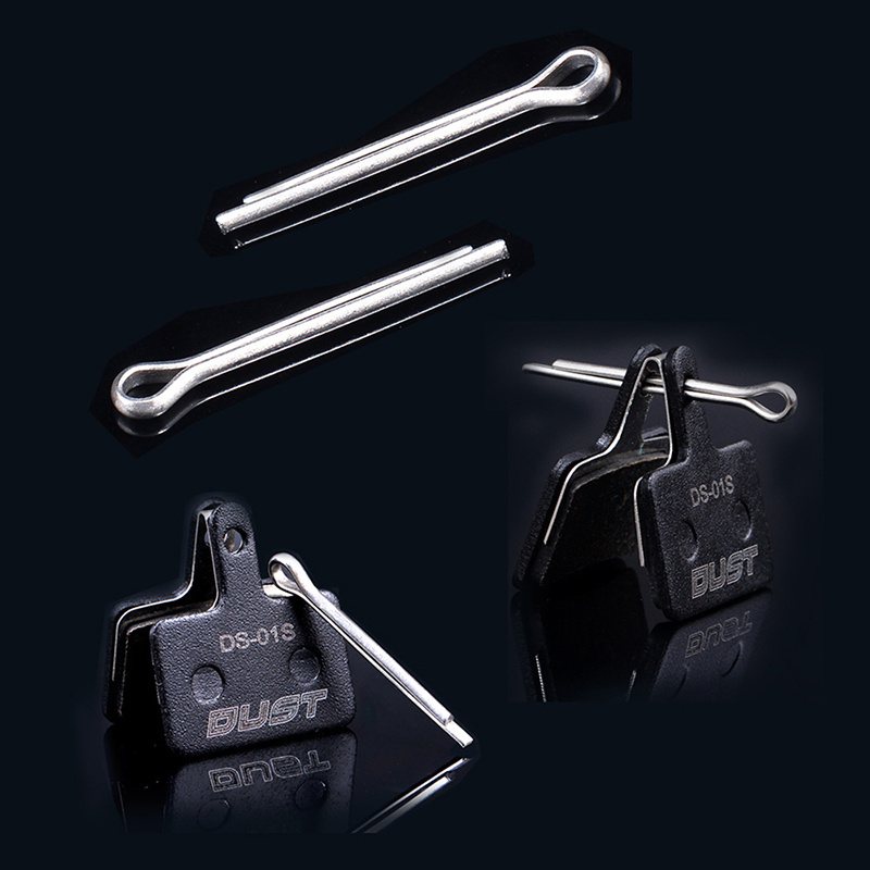 Riesgo de freno de disco de bicicleta de Pin de bloqueo de acero inoxidable Split Pin pastilla de freno para bicicleta pernos de fijación 4cm pasador de chaveta/carretera MTB de disco de freno