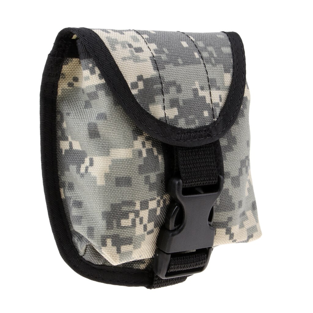 2KG Empty Single Weight Pocket Pouch For Scuba Diving Snorkeling Accessories: Digital Camo