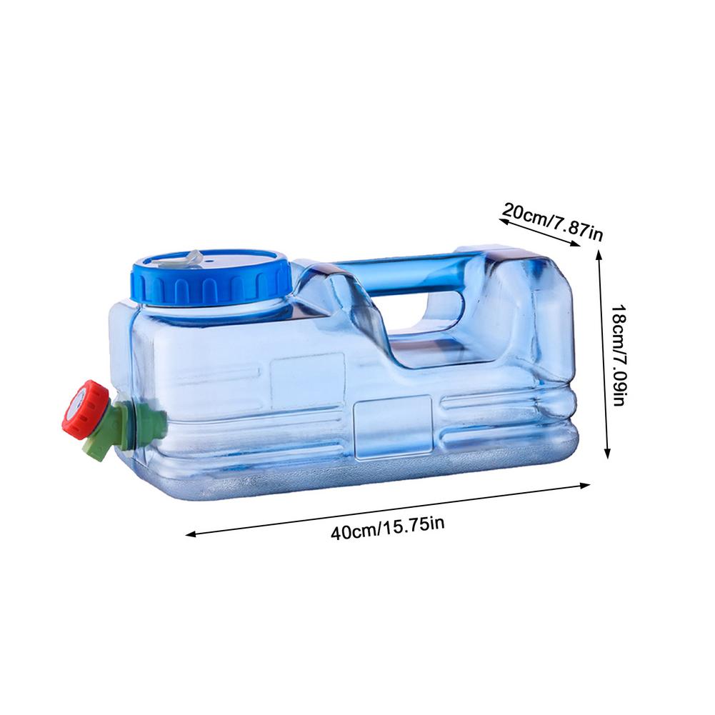 Duża pojemność worka na zewnątrz wiadro na wodę przenośny jazdy Wateater pojemnik na wodę z kranu wody wiadra robić przechowywania