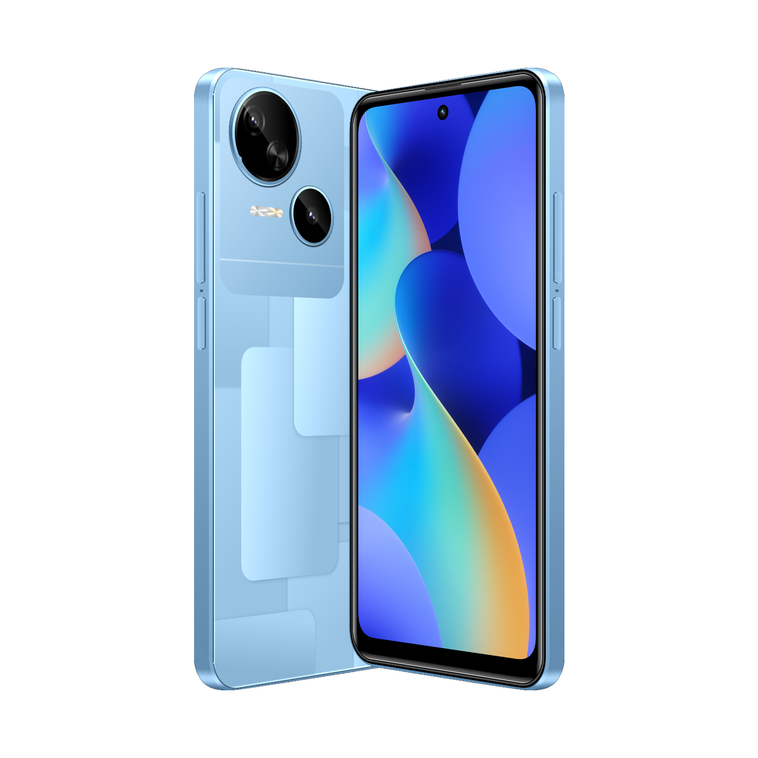 FuffI-6.56 polegadas, rede 4g, 4gb ram 32gb rom, câmera 5 + 13mp, smartphone android, google play store, sim duplo, telefones celulares: Azul