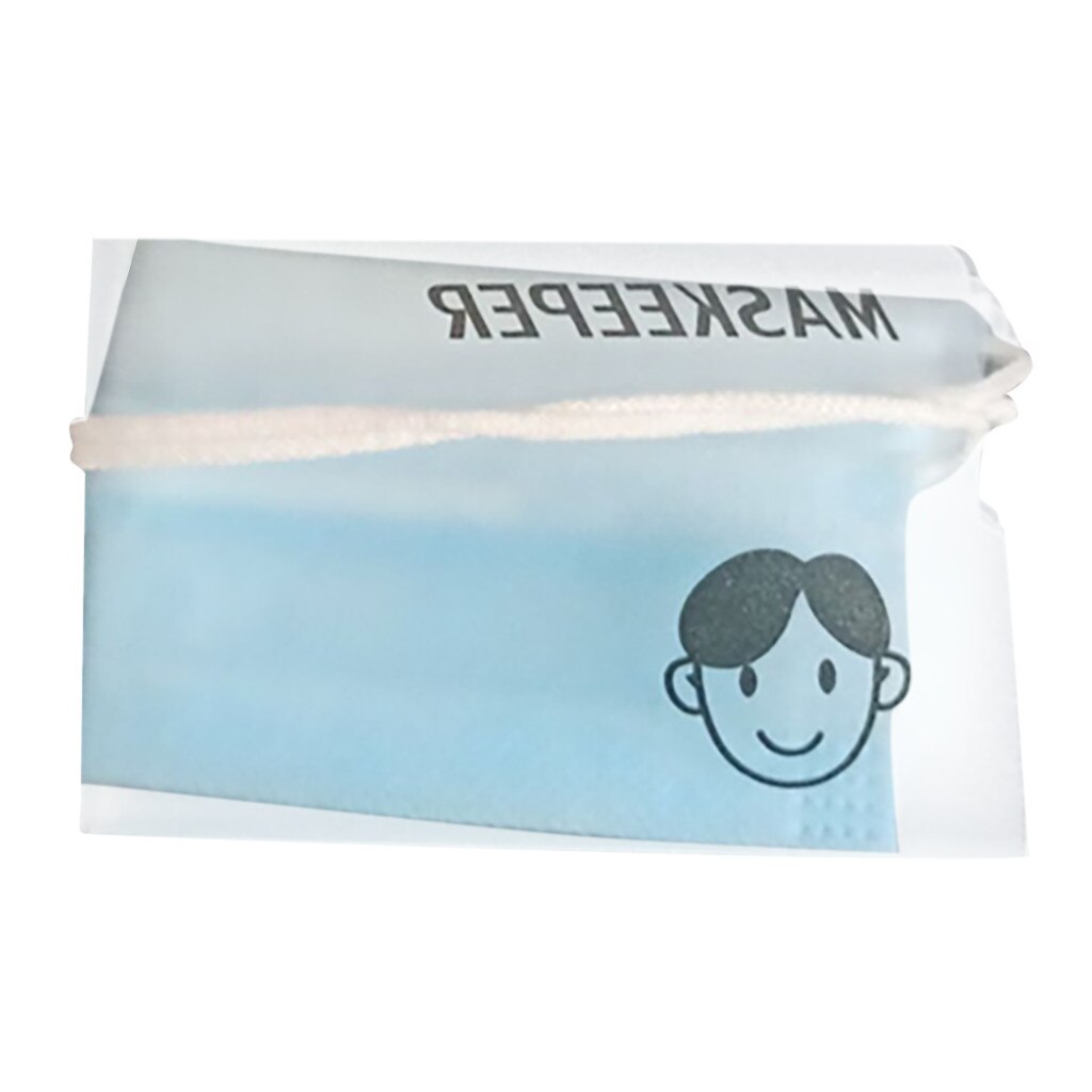 1PC Faltbare Maske Lagerung Clip Kunststoff Portable Storage Tasche Nette Maske Box Maskeeper Organizer Container Fall Maske Keeper: K