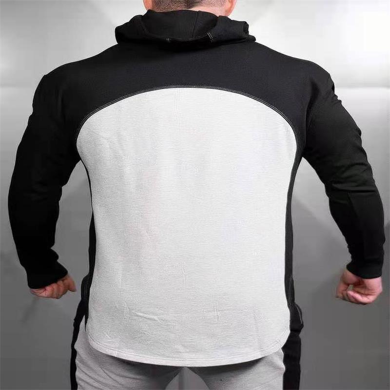 Set Up Sportkleding Mannen Herfst En Winter Hoed T-shirt Trekkoord Kleding Sportkleding Mannen Pak