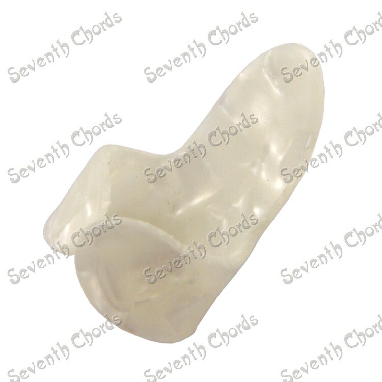 Celluloid 3 finger picks &amp; 1 tommelfinger pick som et sæt guitar picks plekter xh-tz