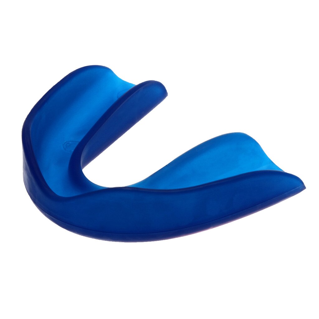 Gum Shield Teeth Protector Mouth Guard Piece Rugby Sports Basketball Football Rugby Boxing Braces Durable PVC Tooth Sleeve: BU