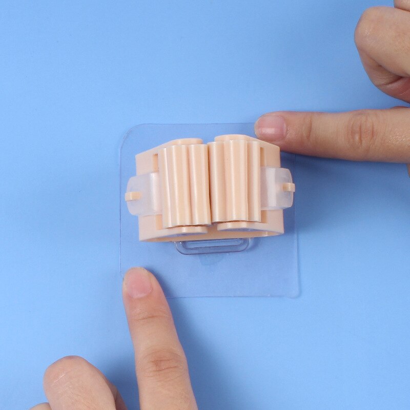 Mopp Haken Gestell Schlecht Zubehör Zauberstab Montiert Regal Veranstalter Besen Halfter KleiderbüGel Wände Küche Lager Werkzeug