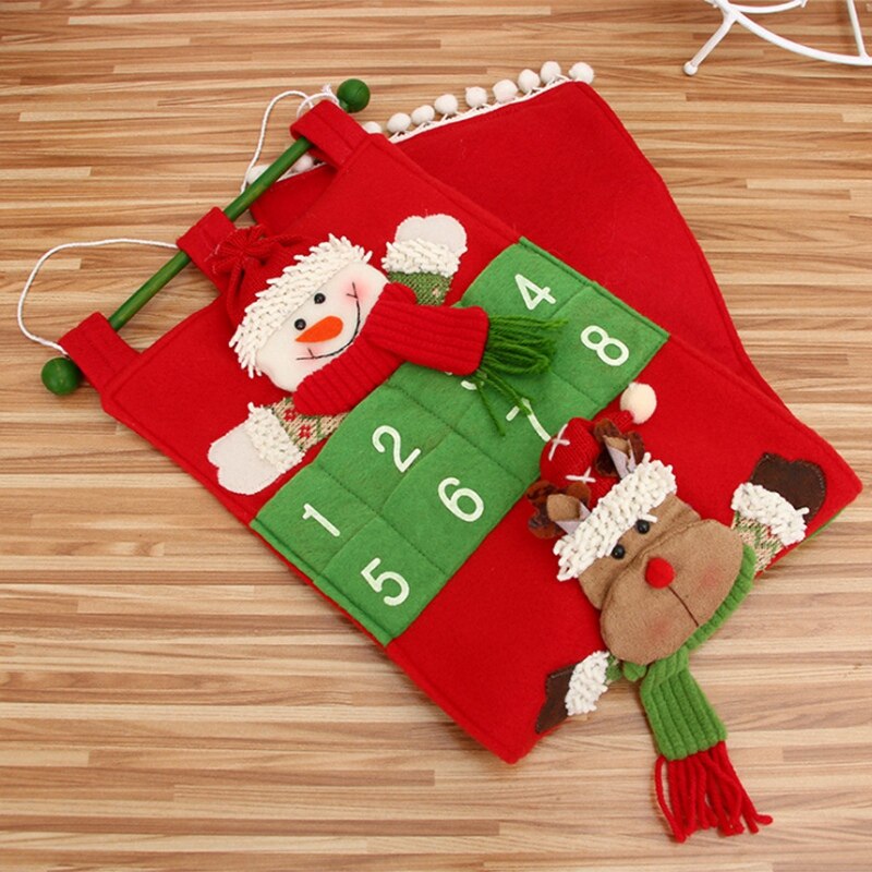 Kerst adventskalender tassen hangende kerstkalender kerstversiering kerstversiering voor thuis jaar