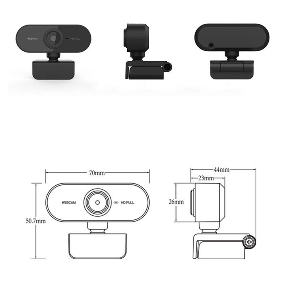 Webcam 480P Volle HD Netz Kamera Mit Mikrofon USB Laptop Für PC Stecker Netz Computer Schreibtisch Kamera Mini Nocken für Skype T6V9