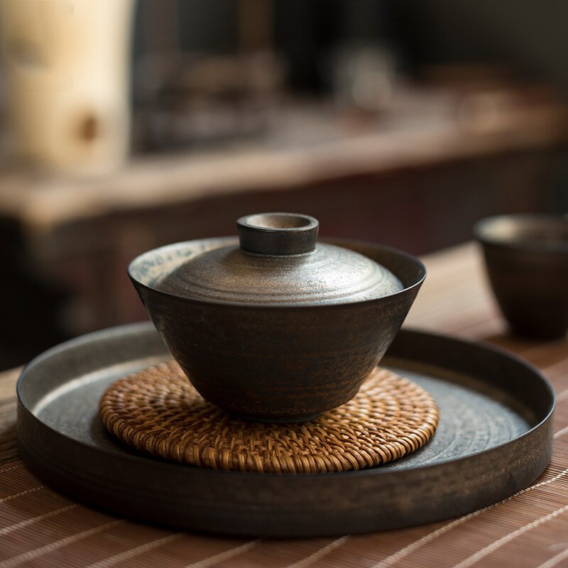 LUWU ceramic teapots gaiwan chinese kung fu tea pots drinkware