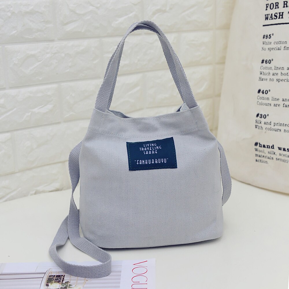 Kstyle 9108 Korean Top Seller Premium Canvas Women Sling Bag Handbag Handbeg Wanita: Gray