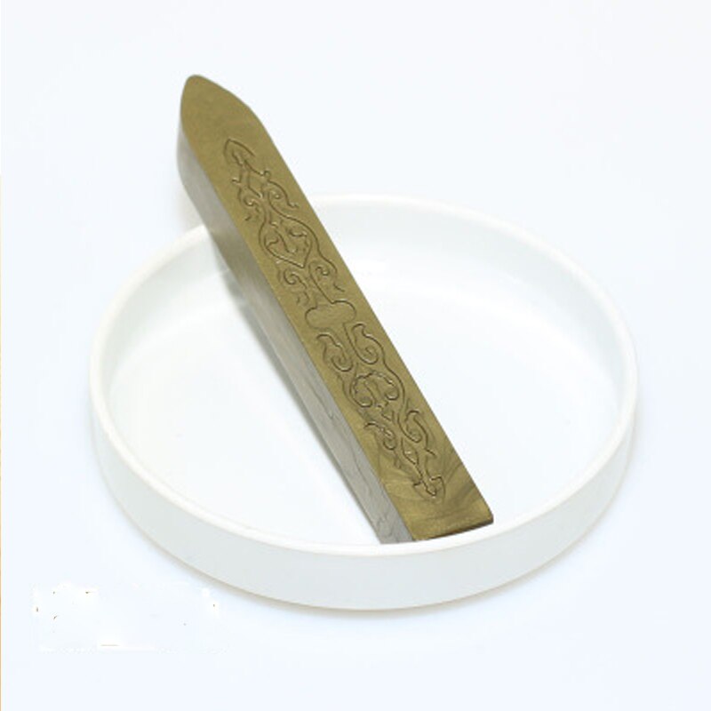 Woskowe pieczęcie na listy w stylu klasyczny farby uszczelki DIY taśmój uszczelniające retro pieczęć pieczęć woskowa tradycyjne przewód lampwick 1 sztuk: Geen złoto