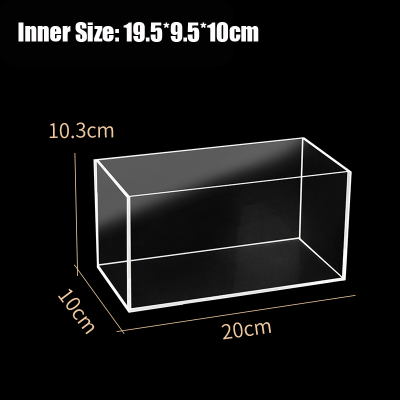 Présentoir en acrylique pour Aquarium de poissons Betta, présentoir multi-grille, , petit Aquarium, Isolation, tortue, paysage: 7
