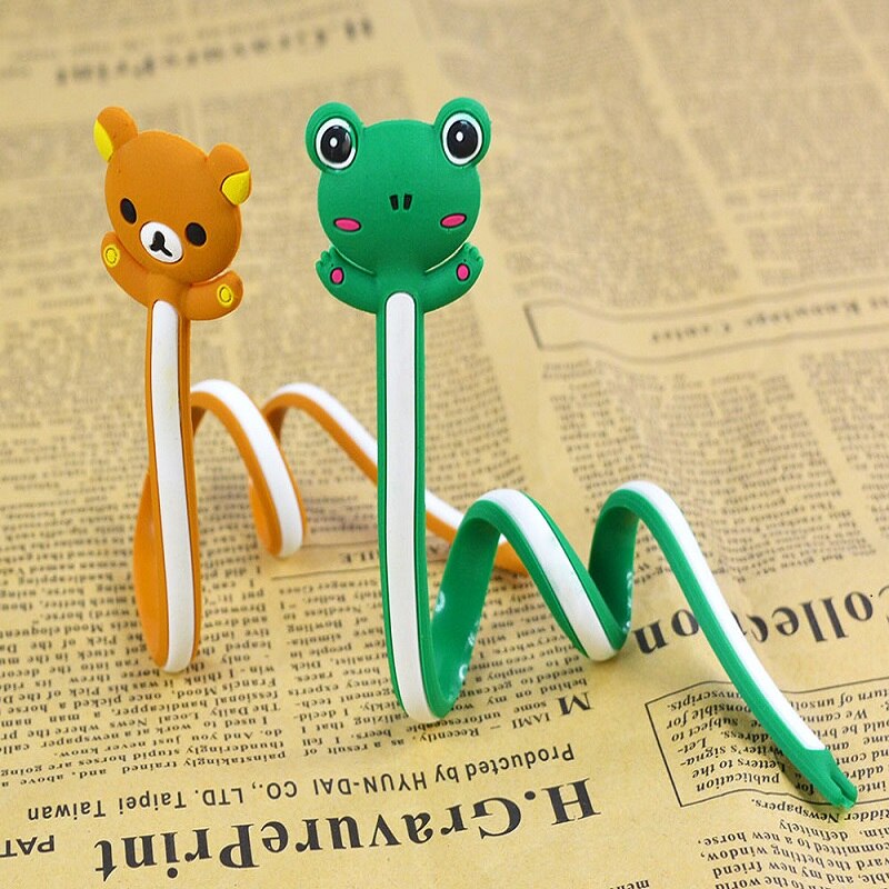 Headphone Wire Holder Organizer Winder Cord Long Cable Earphone Animal Wrap