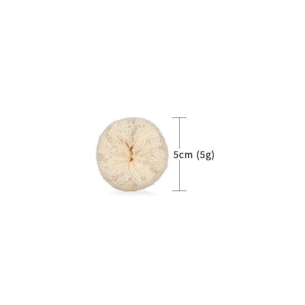 4size Magic Hair Bun Maker Accesories Chignon Magique Hair Donut Bun For Women Hair Styling Tools: 5cm Beige
