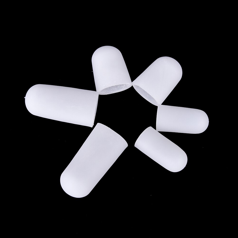 Tubes de Gel de Silicone, Bandage de protection des doigts et des orteils, soulagement de la douleur des pieds, protège-semelles de soins, 2 pièces, 3 tailles