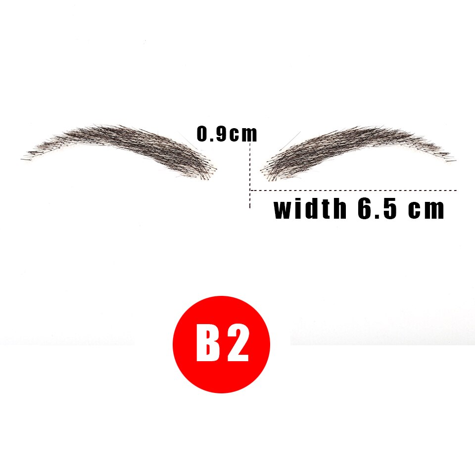 DIFEI Eyebrows Three-dimensional Shape Eyebrow Type Real Easy To Wear Wig Straight High Temperature Fiber: Bug