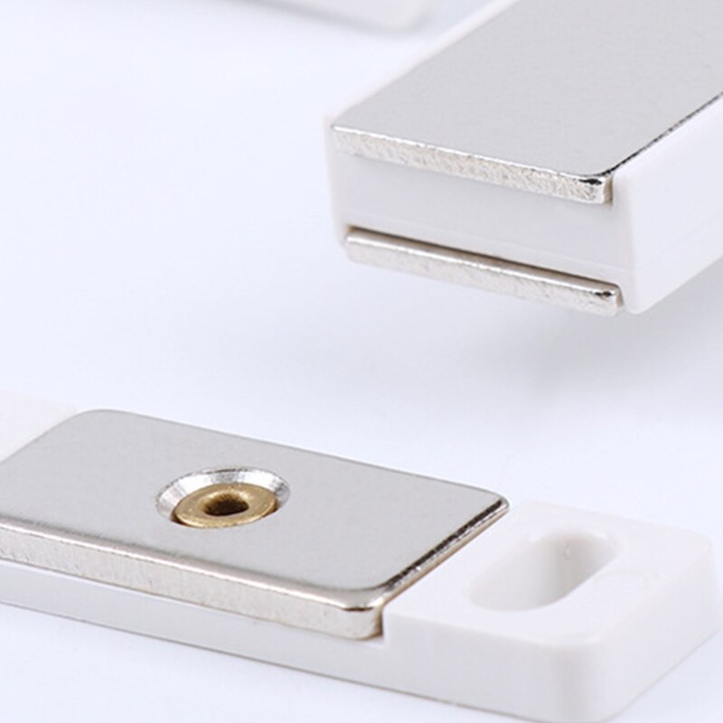 Heavy Duty Cabinet Door Push Latch Single Door Magnetic Touch Latches Kitchen Drawer Push Lock Furniture Hardware