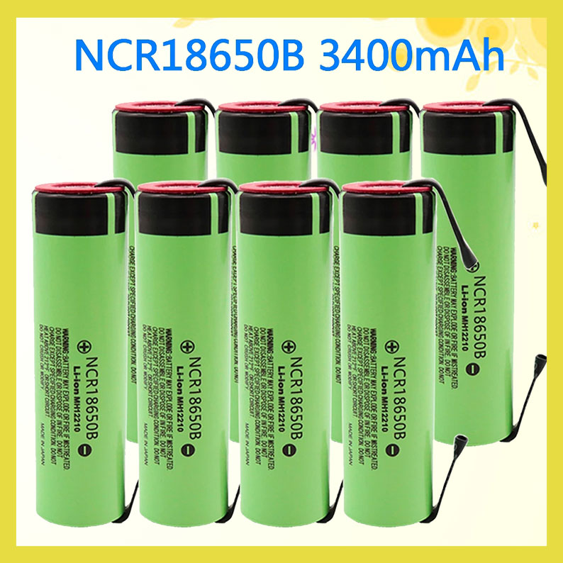 100% Original NCR18650B 3.7V 3400mAh 18650 Recharg... – Grandado