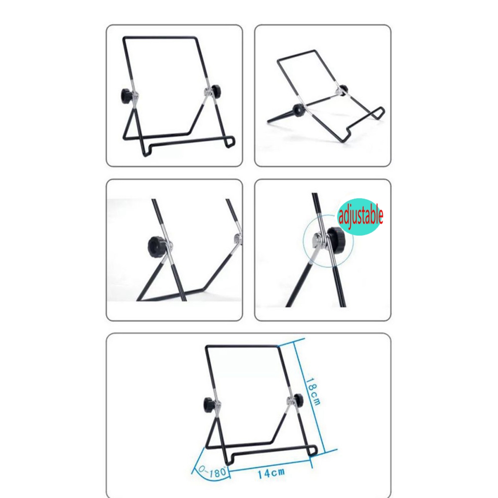 7-17 inch draagbare monitorstandaard / puntscherm testschermstandaard / metalen schermstandaard / tabletcomputerstandaard / LED-schermstandaard