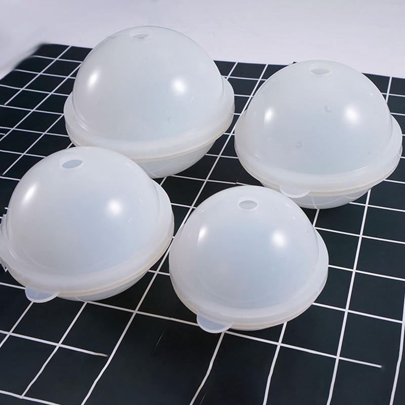 5 dimensioni Della Sfera Rotonda Del silicone Stampo in silicone Del Pendente Della Resina Della Muffa per La Resina Epossidica 3D Monili Che Fanno Artigianato FAI DA TE