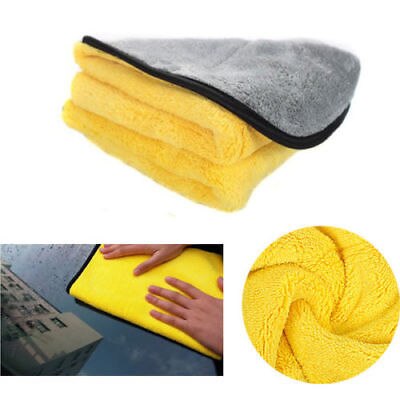 Super Absorbent Car Wash Microfiber Towel Car Cleaning Drying Cloth Hemming