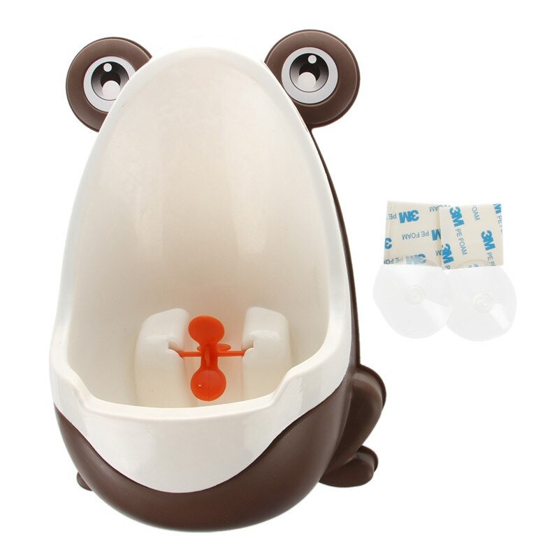 Stilige froskebarn står vertikalt urinveggmontert urinspor