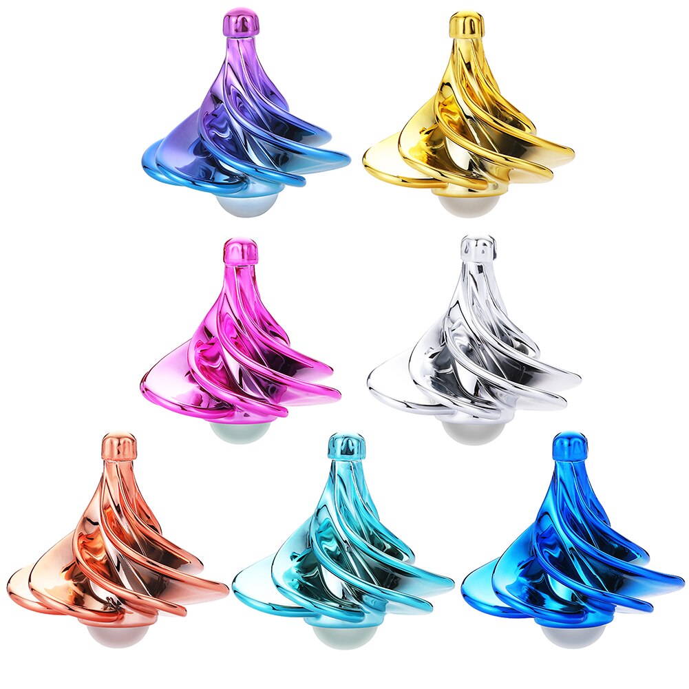 Dekompression Zappeln Spielzeug Wind Blasen Kreisel Kreisel betonen Linderung Fingerspitze freundlicher Tragbare Interaktive Präsentiert