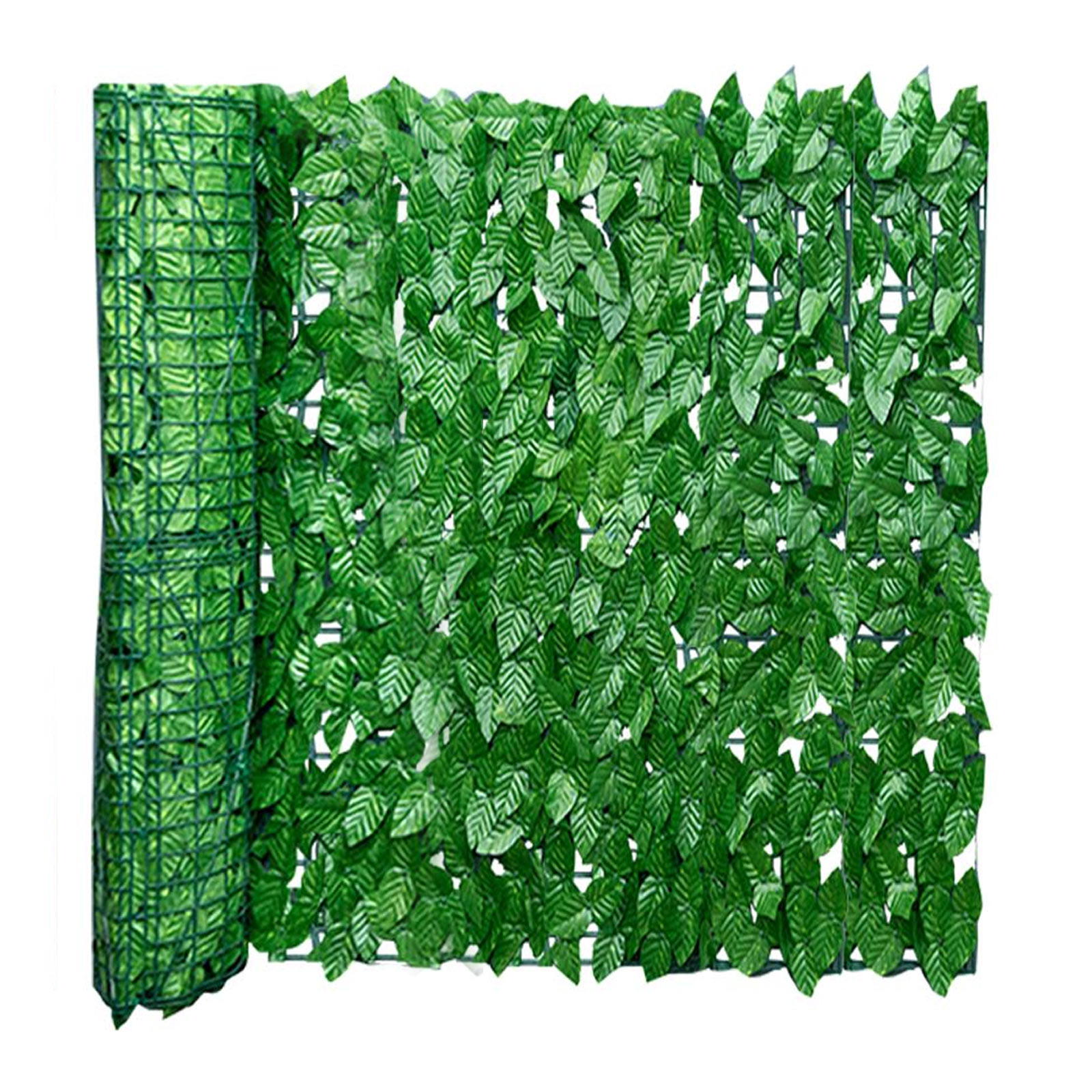 Privacy Fence Screen, Artificial Scindapsus Leaf Hedges Fence Wall Panel Screen for Garden Backyard Home Decor gazebo tent: 1m A