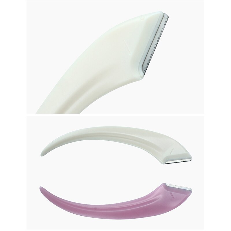 2pc/- delige set wenkbrauwscheermes, gezichtshaarverwijderaar, wenkbrauwtrimmer, mini make-up shaper, scheerapparaat 669