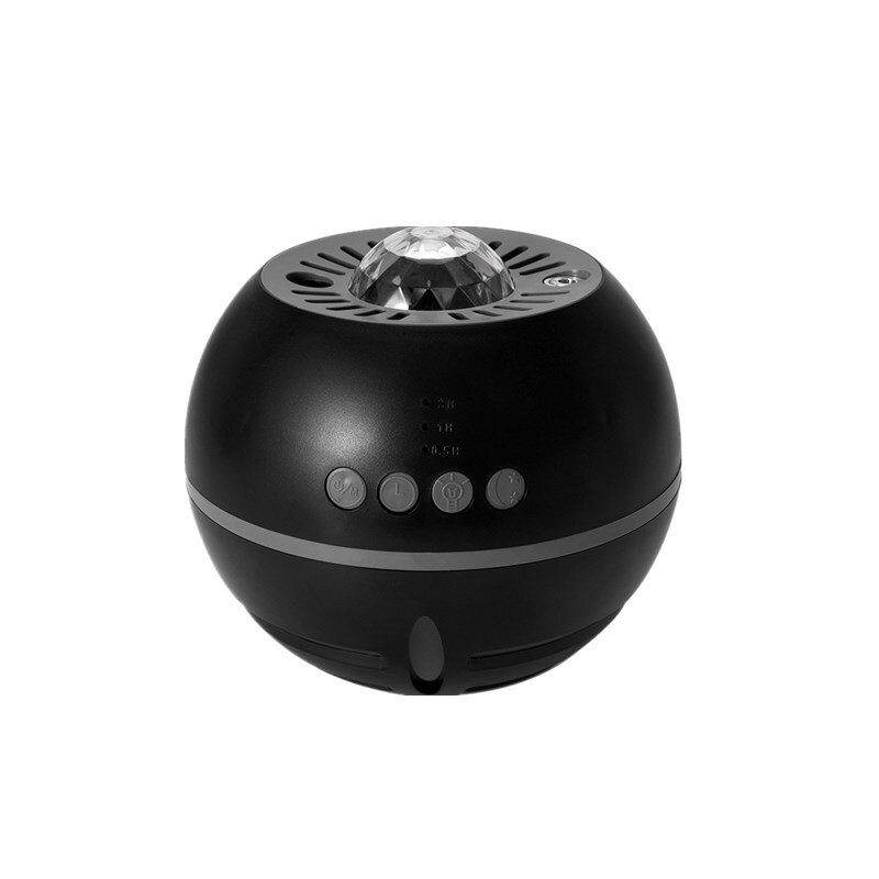 Nebula star light USB charging colorful dream led projection night light rotating star projector atmosphere light: black
