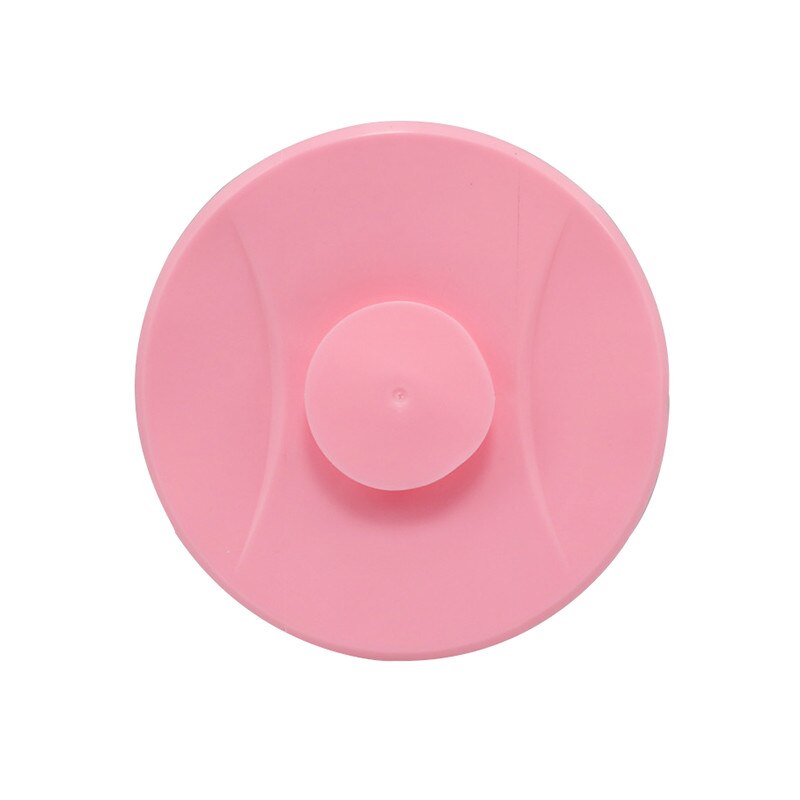 Tapón de goma circular de silicona para desagüe de suelo tapón para bañera, baño, cocina, fregadero, tapón de agua, 1 Uds.: 1 pcs pink