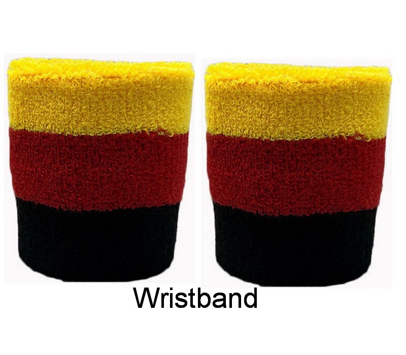 Mannen Vrouwen Sport Polsbandjes Voor Tennis Yoga Hoofdband Volleybal Pols Brace Guard Basketbal Fitness Handdoek Zweetband Head Band: 2 pcs wristbands 07