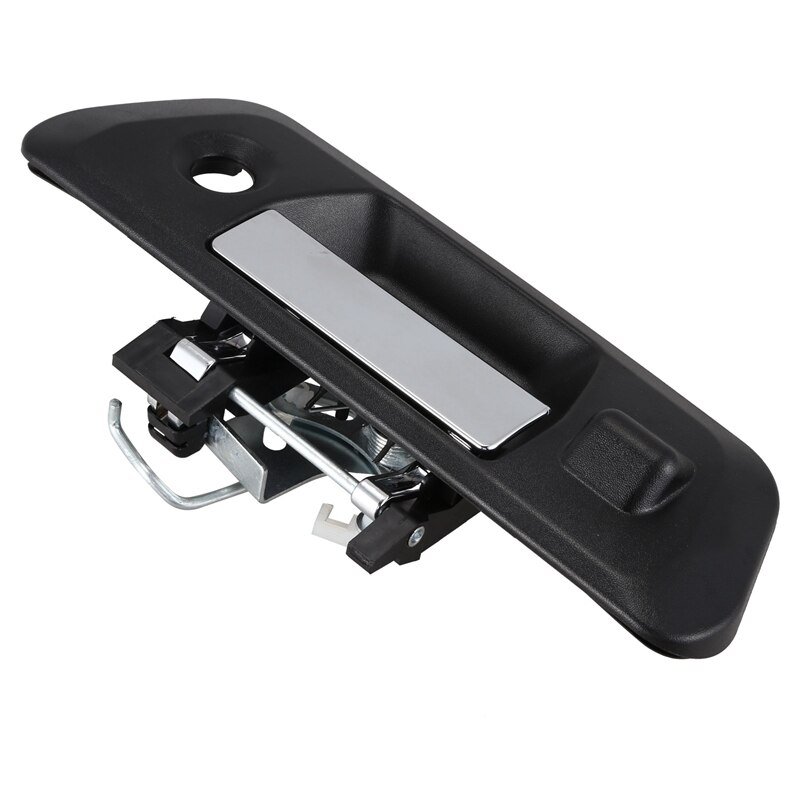 Car Rear Tailgate Handle Durable Rear Door Handle with Camera-Key Hole, for Nissan Navara NP300 + 90606-
