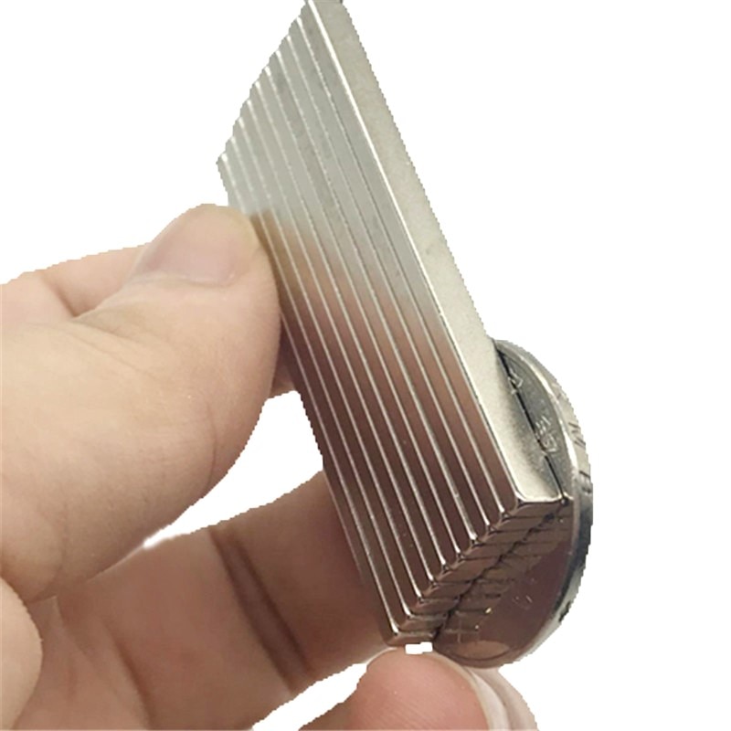 50 N52 Magneet 50X4X2 Mm Super Sterke Vel Zeldzame Aarde Magneet Dikte 2 Mm Blok Rechthoekige neodymium Magneten 50Mm X 4Mm X 2 Mm