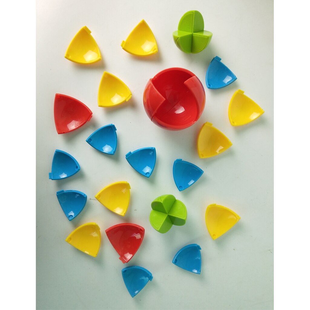 Puzzle Ball Weisheit Ball 3D Intelligenz Ball Game Maze Puzzle Kinder IQ Entwicklungs Spielzeug 21 Pcs