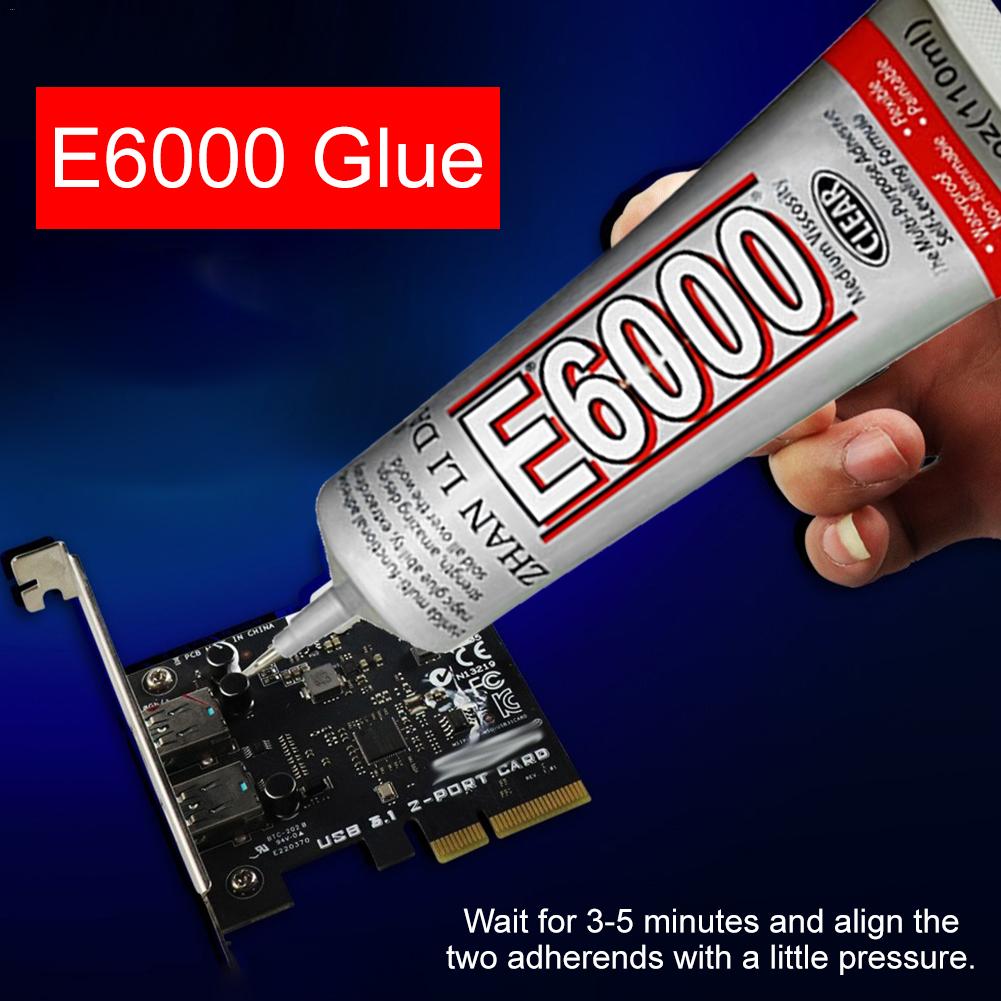 E-6000 Mobile Phone Metal Screen Frame Repair Universal Glue Adhesive for iPhone Samsung Huawei
