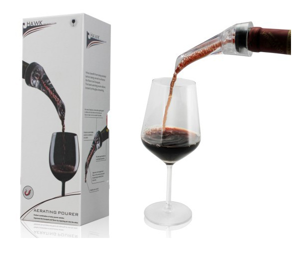 Odporny na zachlapanie robić wina magia karafka wina szybkie napowietrzanie akcesoria popularne Olecranon butelka wylewka bez pudełka