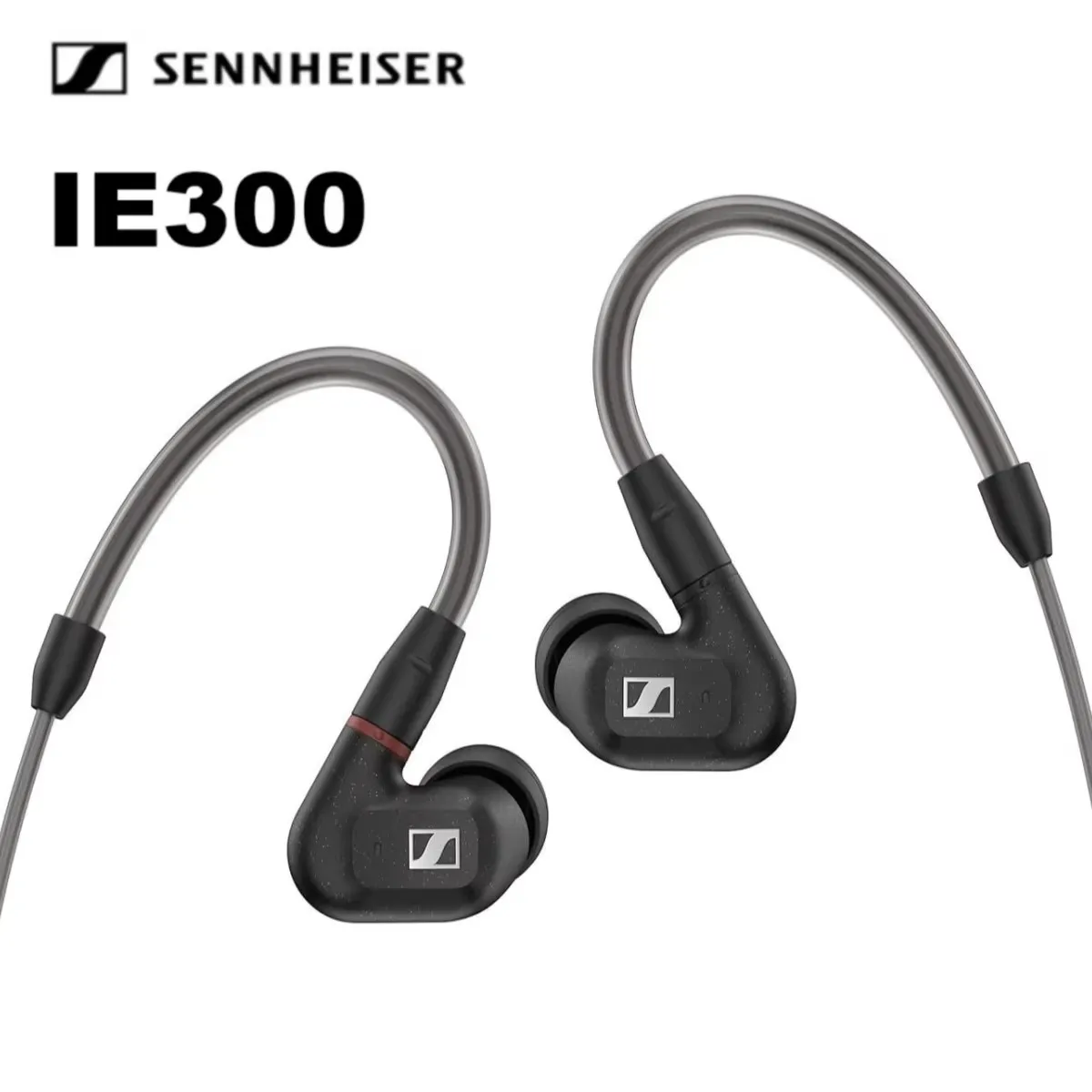 Neue 100 % Original SENNHEISER IE 300 in-Ohr Audiophile Kopfhörer Kabelgebundene Kopfhörer HIFI Headset Sport Ohrhörer Abnehmbares Kabel