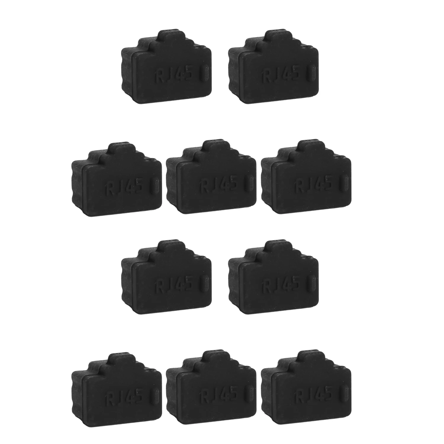 RJ45 Dustplugs Ethernet Hub Port RJ45 Anti Dust Cover Cap Protector Plug Silicone Stopper for Computer Router Switch Female Port