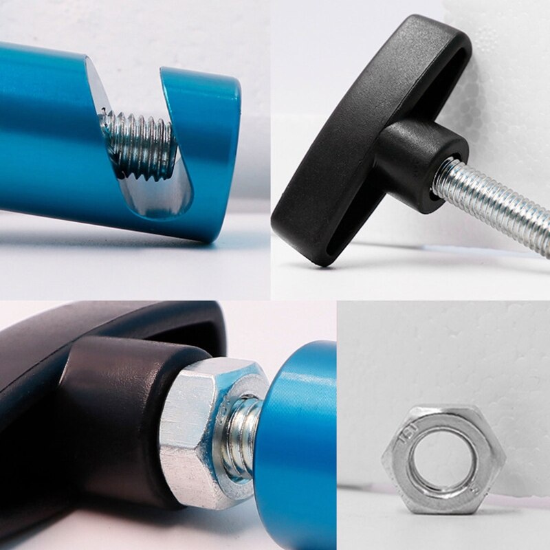 Support de capot à tige métallique, Clip de maintien, outils de serrage pour capot de véhicule, couvercle de moteur antidérapant, Support de levage
