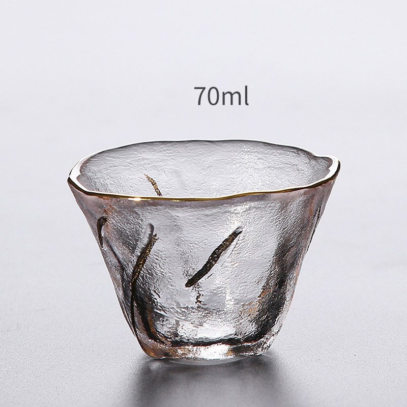 Tangpin varmebestandig gjennomsiktig glass tekopp til te glass tekopp kung fu kopp: Stil g