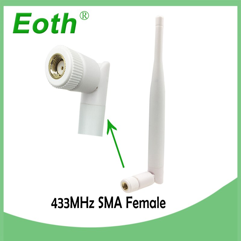 433 Mhz Antenne 5dbi Gsm 433 Mhz Lot RP-SMA Connector Rubber 433 M Lorawan Antenne + Ipx Naar Sma Male verlengsnoer Pigtail Kabel