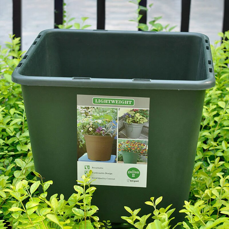 Grote Plastic Hars Rotan Planter Tuin Huis Tuin Outdoor Bloem Plant Potten Bonsai Balkon Decoratie Plant Kom Bloempot