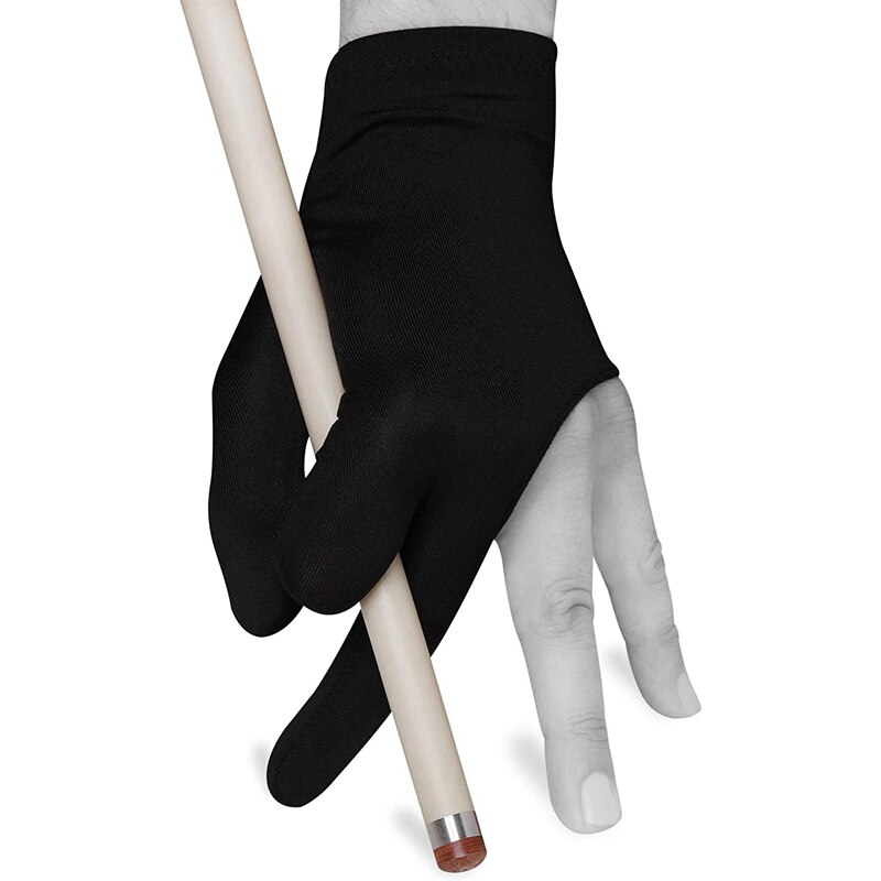 Gants de billard 3 doigts, 10 pièces, pour mains gauche et droite, pour queue de billard