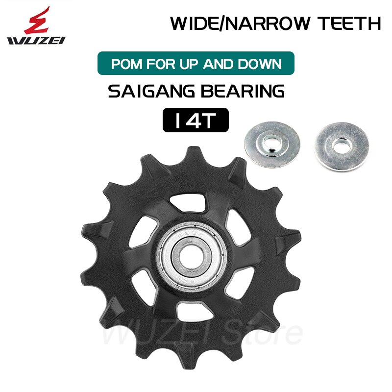 Polea de plástico para bicicleta de montaña, Kit de reparación de desviador trasero para Sram X01 XX1 GX NX Eagle, 11T, 12T, 13T, 14T, 16T