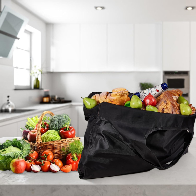 Printing Foldable Shopping Bags Environmental Protection Portable Grocery Bags Large Capacity Portable Storage Bags
