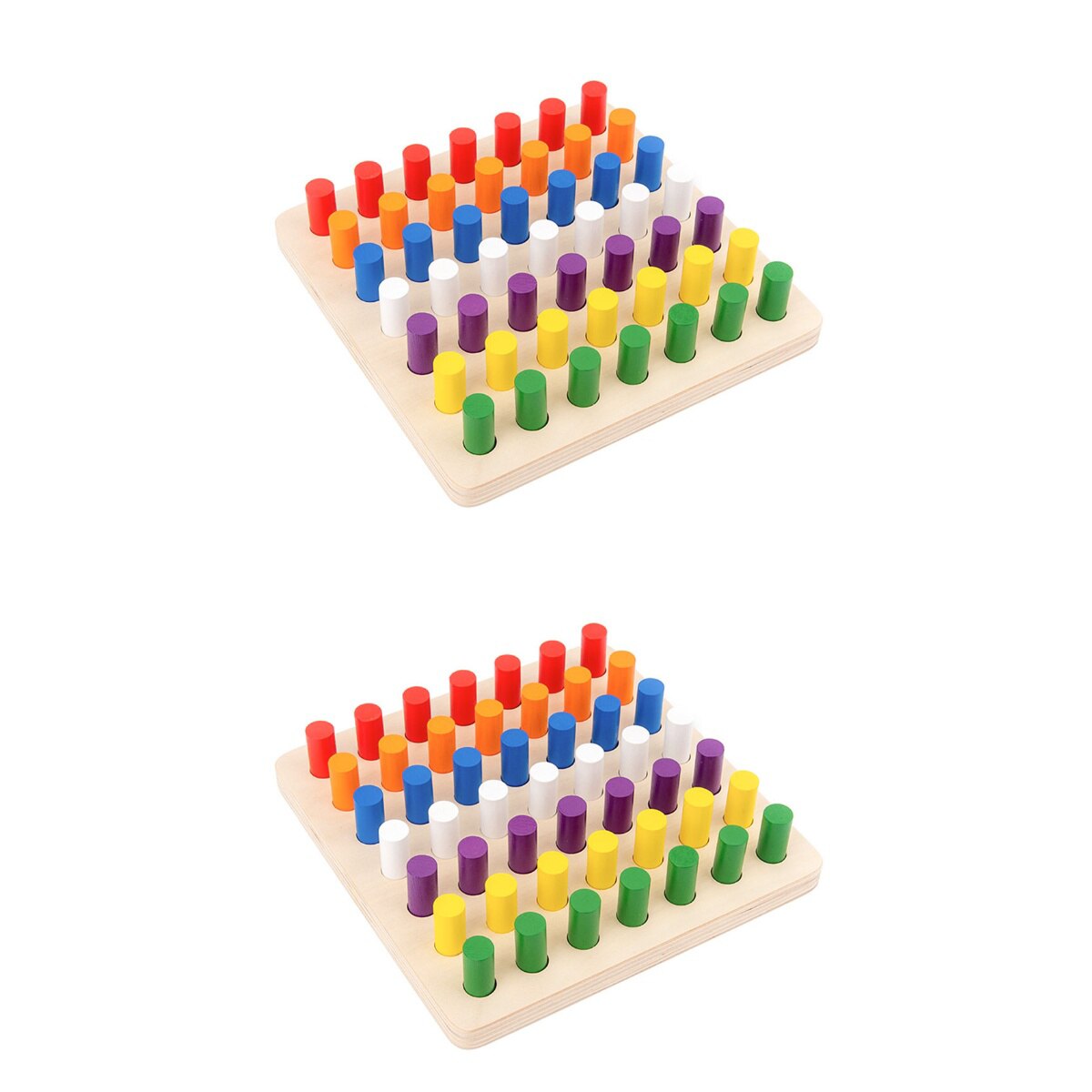 2 Sets Sensory Training Sticks Equipment Color Recognition Ability Developing