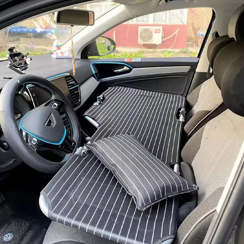 Opklapbaar autobed, draagbaar opklapbaar campingbed, multifunctioneel autobed, auto-accessoires: Rood