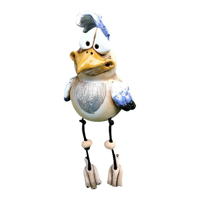 Resin Rooster Outdoor Statues Garden Stakes Resin Chicken Outdoor Statues Decor Farm Patio Yard Lawn Decor Sculptures: Blue