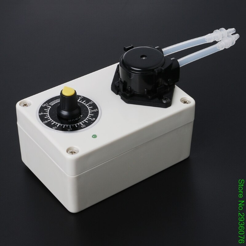 DC 12V Dosing Pump Speed Adjustable Peristaltic Pump For Aquarium Lab Waterping